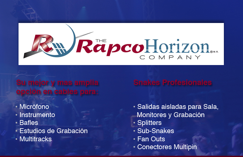 Snakes profesionales y cables Rapco